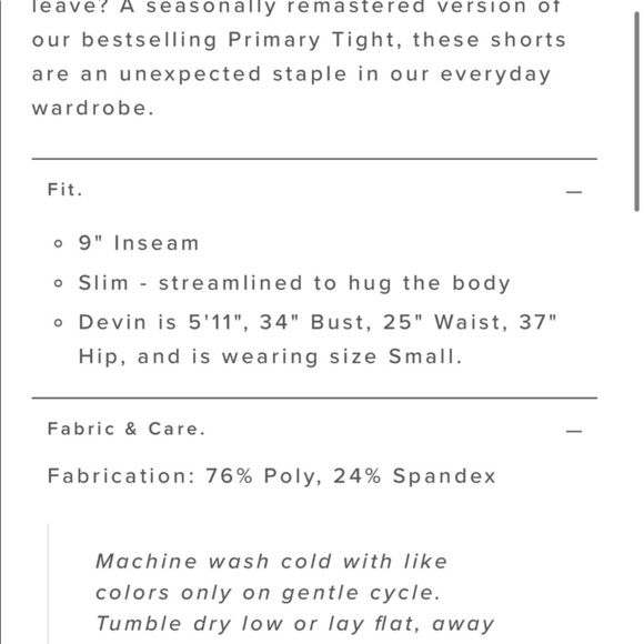 $80 Alala Primary Short in Beet Diamond - Biker Shorts Size Small - Picture 6 of 10